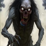 humanoid monster poster