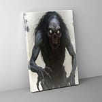 humanoid monster canvas