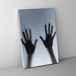 human hands canvas