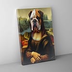 canvas portrait against a wall 1600px