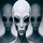 white alien