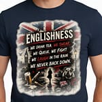 englishness unleashed. t shirt
